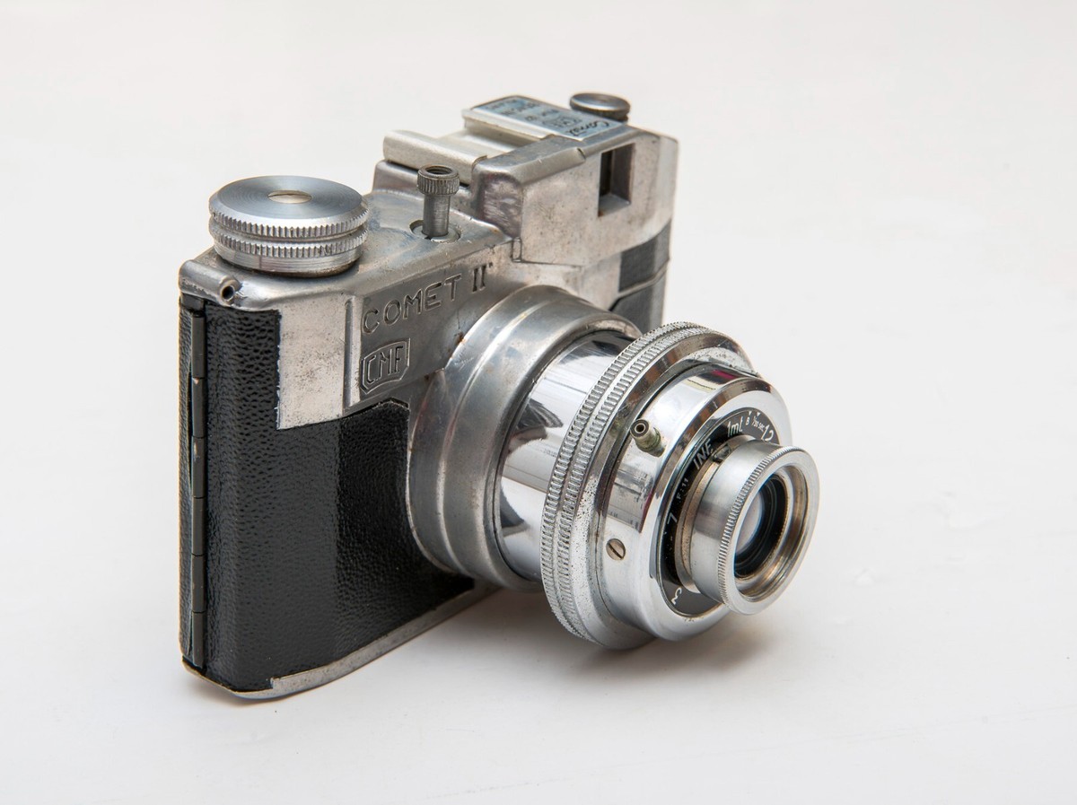 Comet II C.M.F. Bencini Milano Film Camera Made in Italy in 1950's