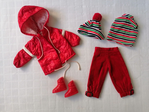Tenue Edelweiss Pour Poupée Cathie Bella - Année 1979, Excellent état
