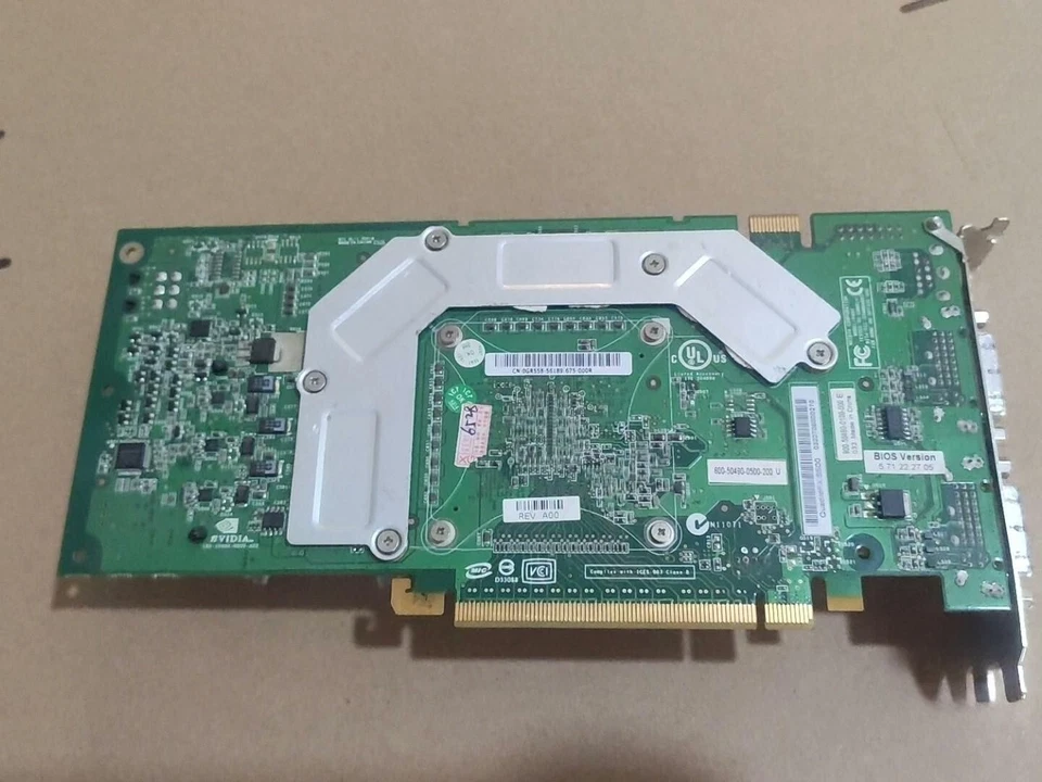 NVIDIA Quadro FX5500 1GB GDDR2 Dual DVI Professional Graphics Card - Image 2 of 4