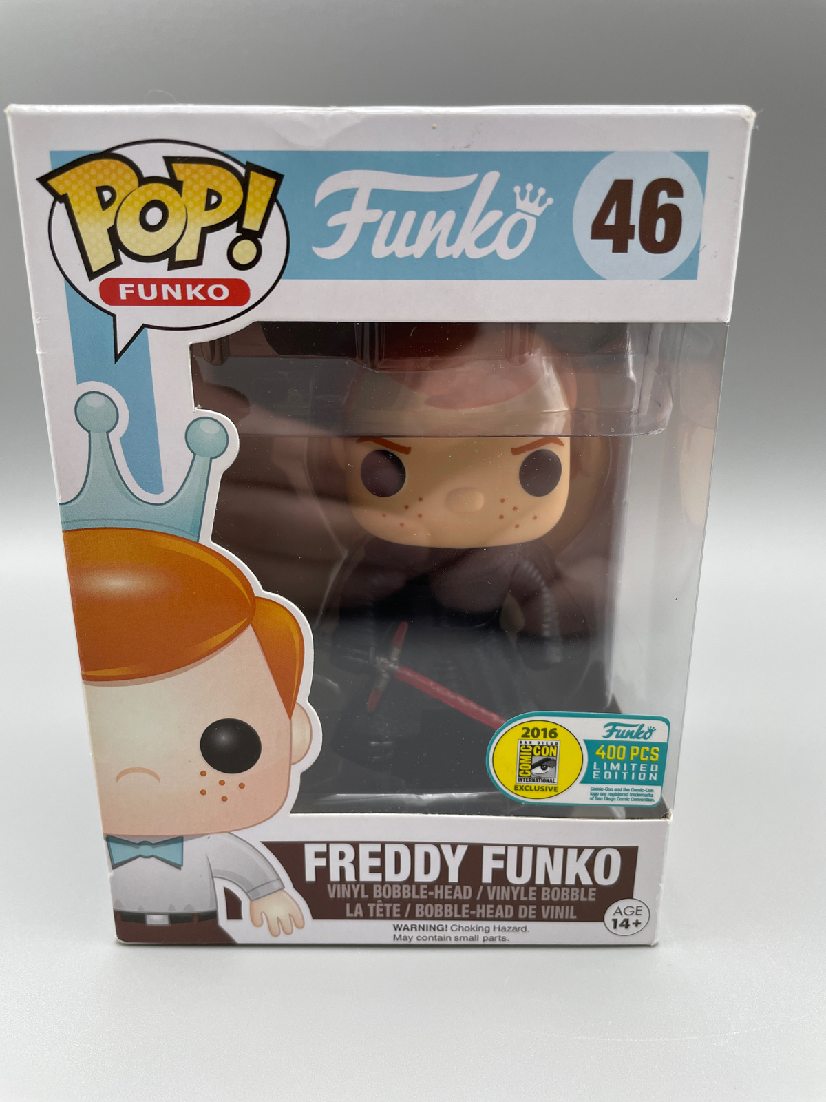 Funko Pop! Freddy Funko As Kylo Ren Vinyl Figure Damaged Box See Pics