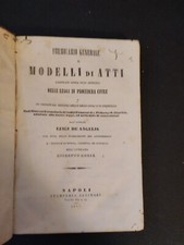 formolario generale o modelli di atti	 di Luigi De Angelis, 1857, Napoli