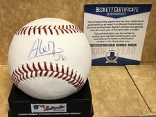 ALEDMYS DIAZ ST. LOUIS  CARDINALS   SIGNED M.L. BASEBALL ROOKIE YEAR BECKETT COA