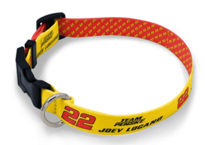 NASCAR Joey Logano #22 Team Penske Pet/Dog Collar Neck Size 14''-20'' (Width 7/8'')