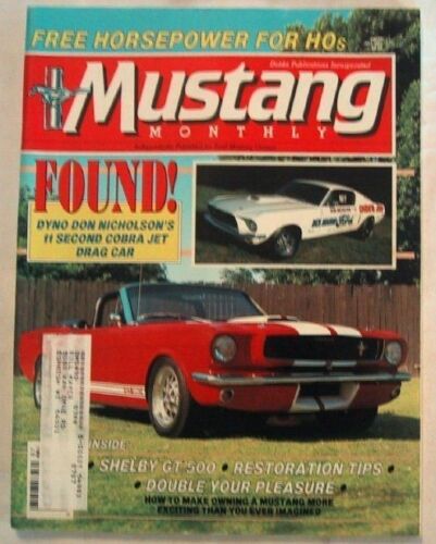 MUSTANG MONTHLY 1987 JULY - DYNO DON's '68 S/S, 5.0hp - Picture 1 of 1