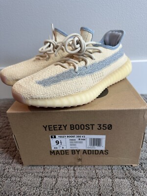 adidas gazelle silver green womens adidas Mens Yeezy Boost 350 V2 Linen Linen/Linen/Grey Woven Size 7 – Medaid  International main image 1