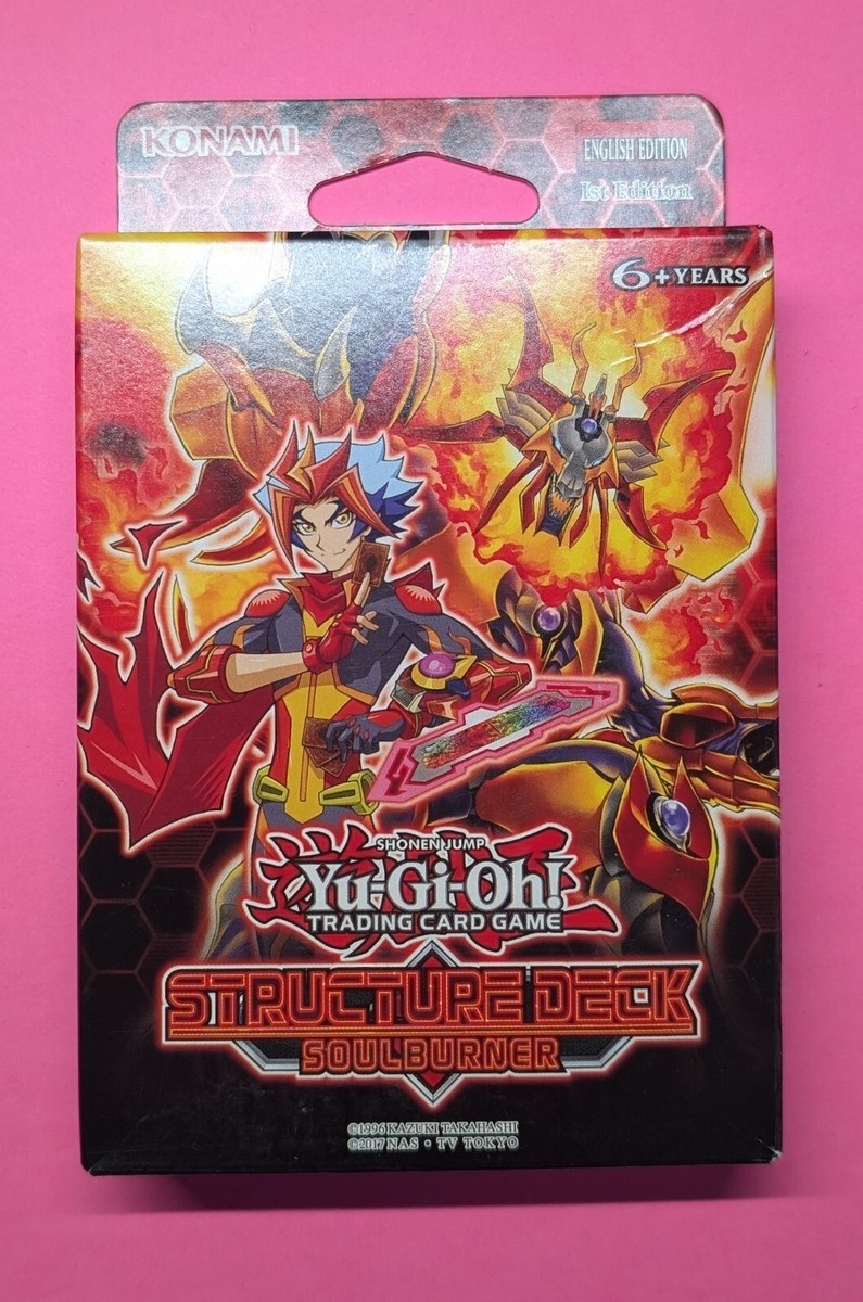 yugioh structure deck soulburner YuGiOh Structure Deck: Soulburner 1st Edition Sealed EU Print