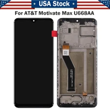New 6.82" LCD Display Touch Screen Digitizer+Frame For AT&T Motivate Max U668AA