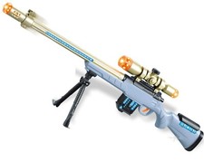 Sound Flash Electric Realistic Toy Gun Sniper Rifle Vibration Light Gifting Boy