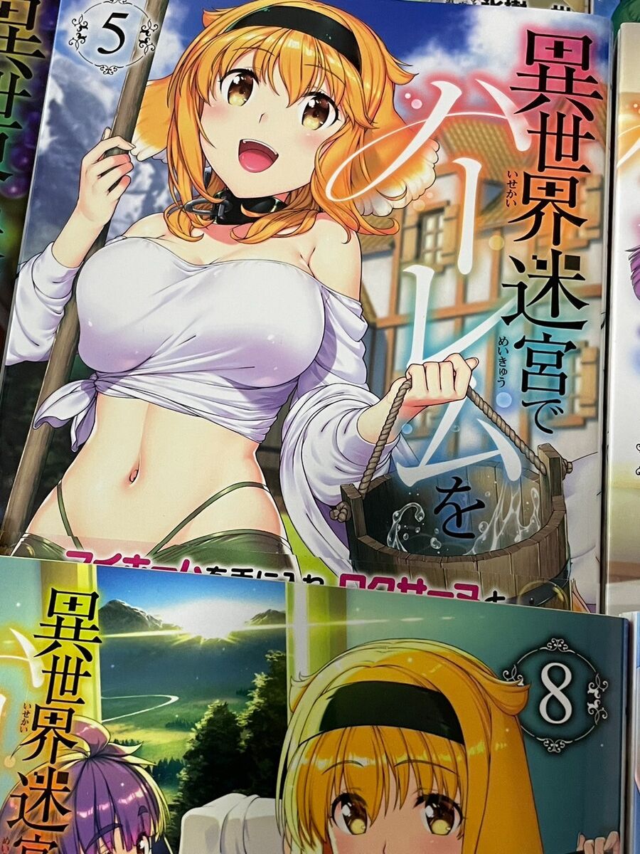 Isekai Meikyu de Harem wo japanese manga book Vol 1 to 9 set comics anime