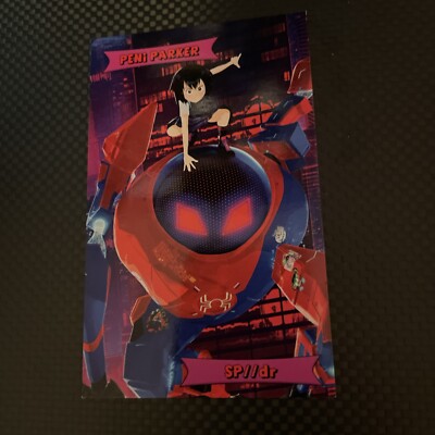 Peni Parker Spiderman Into the Spider Verse AMC trading card Marvel ...