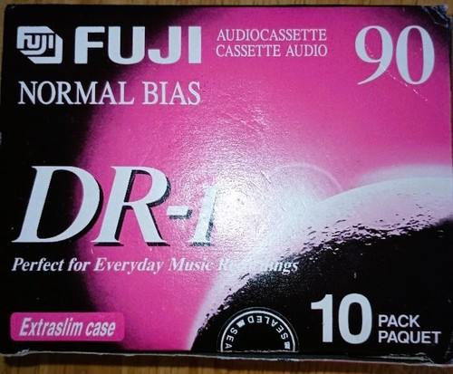 Cassette Audio Fuji DR 60 Min – Type I – K7 Vierge Neuve – Made In Japan