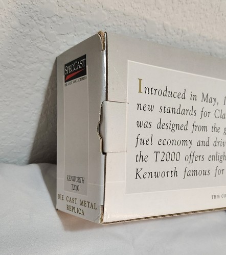SPEcCAST 1/64th 1999 KENWORTH T2000 LIMITED EDITION Historical NIB 25 Years Old - Picture 15 of 16