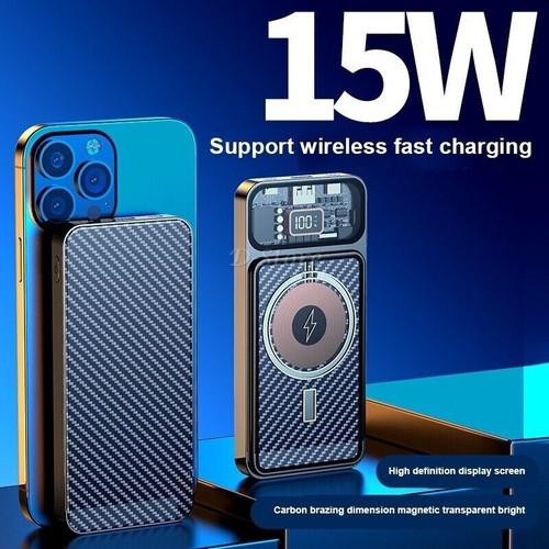 10000mAh Power Bank 22.5W Fast Charger Magnetic suction charging wireless charge - Picture 11 of 13