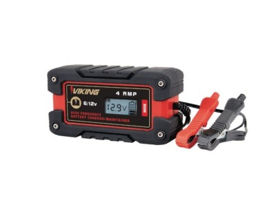 4 Amp Fully Automatic Microprocessor Controlled Battery Charger/Maintainer