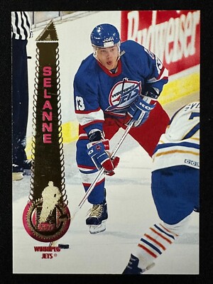 Teemu Selanne 1994-95 Pinnacle #25 Winnipeg Jets