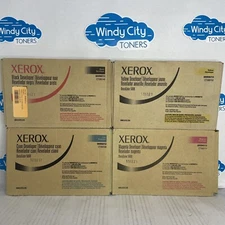 XEROX DOCUCOLOR 5000 DEVELOPER Set of 4 005R00711 005R00712 005R00713 005R00714