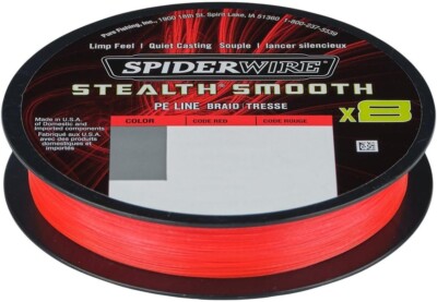 Spiderwire Stealth Smooth X8 Geflochtene Angelschnur Ø0,11mm 10,3kg 300m1515694-