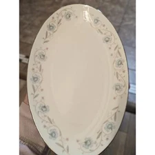 English Garden fine china 1221 Japan -Relish/Gravy Underplate