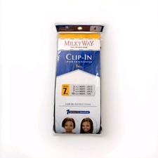 Milky Way PURE Human Hair Weft Extension 7 Pieces