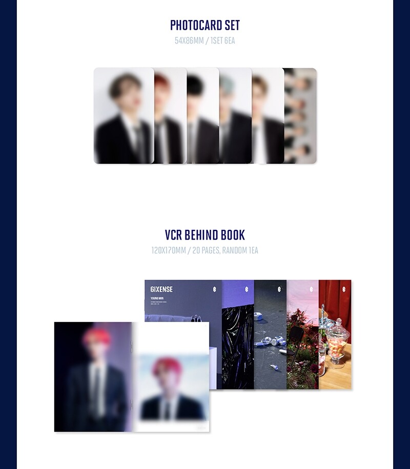 AB6IX 1ST WORLD TOUR [6IXENSE] IN SEOUL BLU-RAY Photo Card