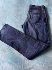 D&G DOLCE & GABBANA Harrods Straight Leg Denim Blue Men Jeans Size L