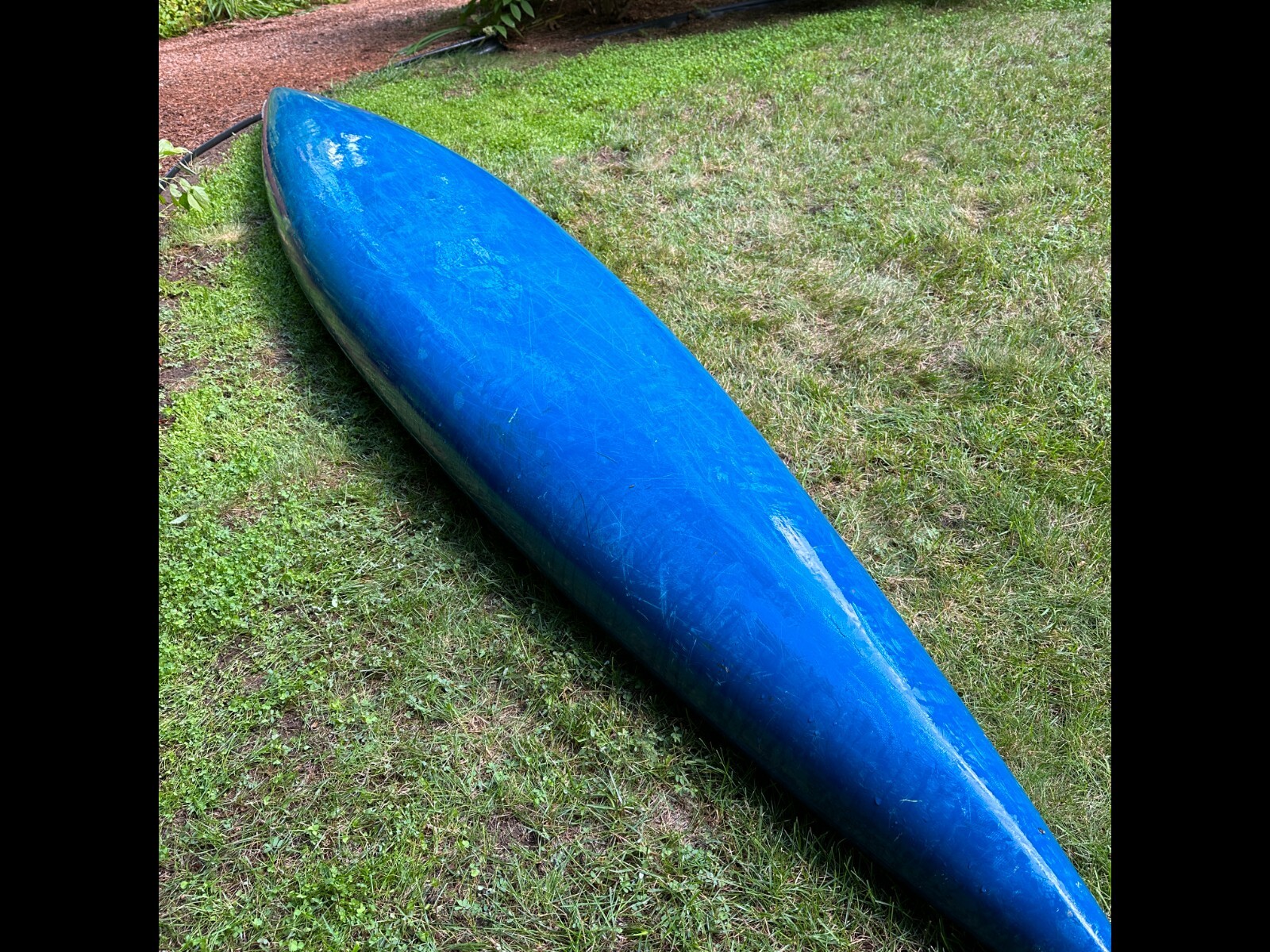 single 13 ft 1", 24"w fiberglass whitewater kayak handmade in good condition eBay