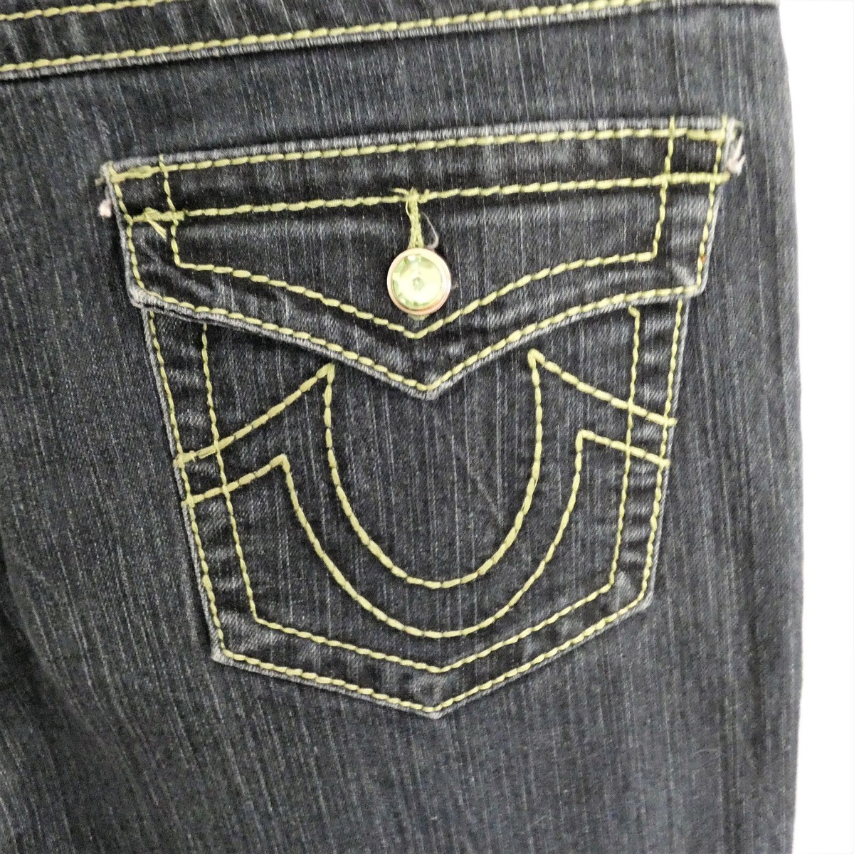 TRUE RELIGIONトゥルーレリジョン DISCO JULIE BIG T True Religion Disco Julie Big T Jeans Size 29 Blue at Amazon