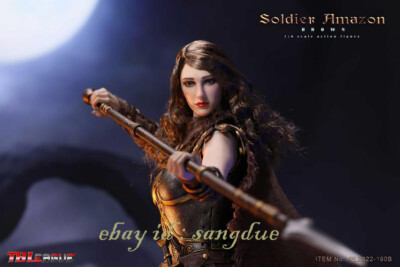 その他 TBLeague1/6SoldierAmazonBrownPL2022-190B TBLeague 1/6 Female Figure Amazon Warrior Brown PL2022-190 Figure