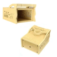 RADIO BOX FOR 2 EQUALIZERS AND 1 RADIO (DEEJAY LED) FREE SHIPPING