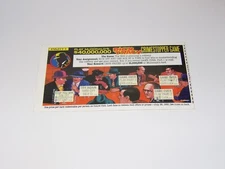 Vintage 1990 Dick Tracy McDonalds Crimestopper game scratch card (used) (lot 3)