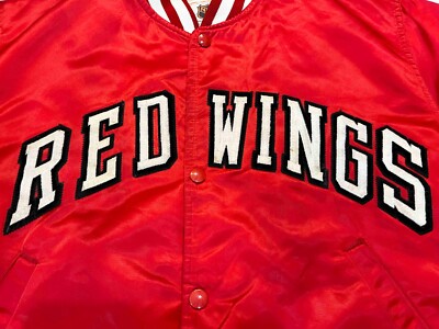 Vintage Starter NHL Detroit Red Wings Bomber Satin Jacket M