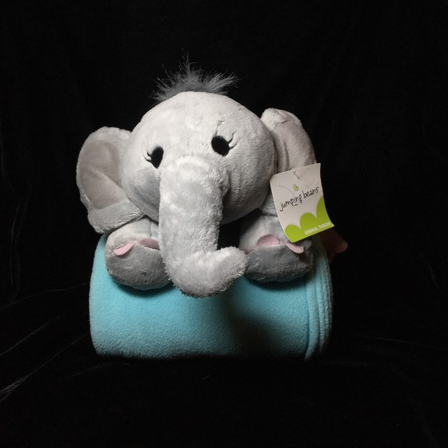 elephant plush blanket