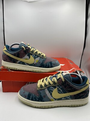 nike dunk low community garden ebay