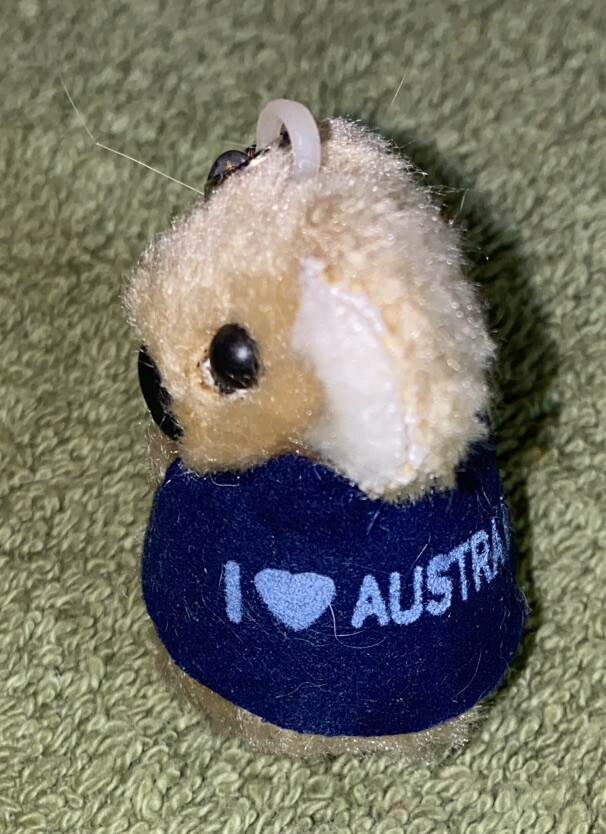 Vintage I Love Australia Koala Bear Keychain Clip Plush | eBay
