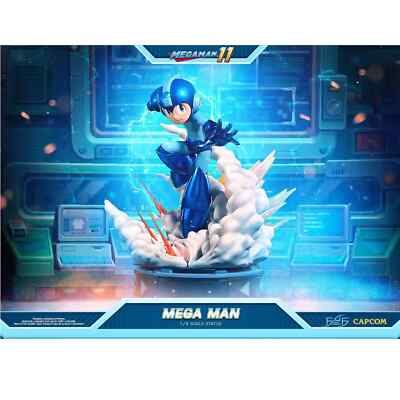 STATUE MEGA MAN RUNNING EXCLUSIVE FIRST 4 FIGURES EDITION LIMITEE NEUF NEW