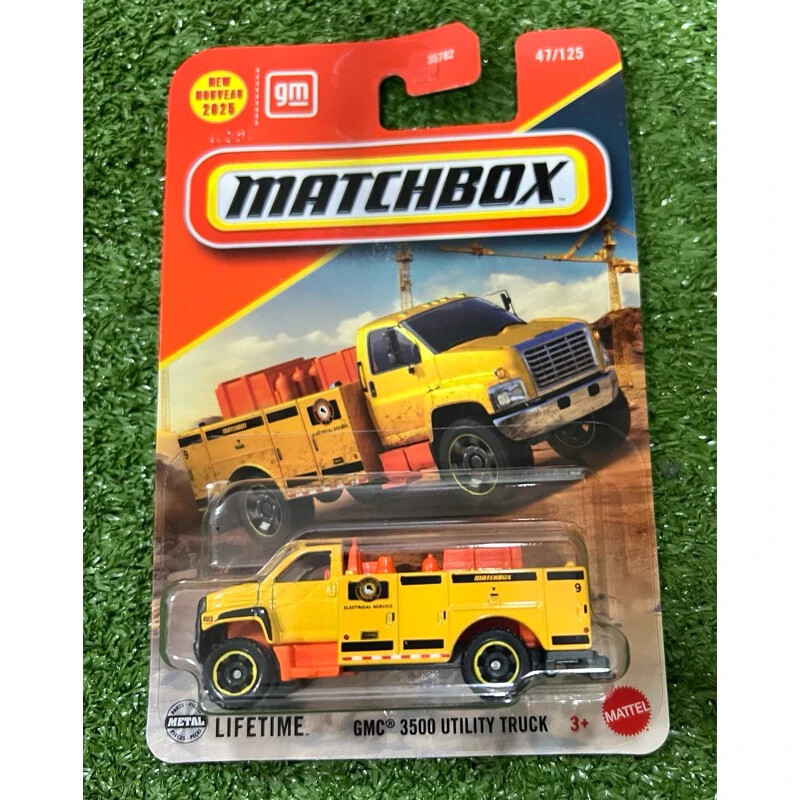 マッチボックス　47 Matchbox GMC 3500 Utility Truck #47 Basic Mainline 2025 Case