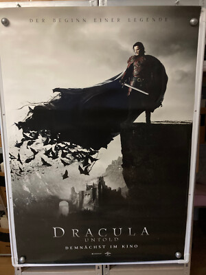 Filmposter * Kinoplakat * A0 * Dracula - Untold * 2014 * Teaser * gerollt