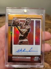 2022 Panini Optic Legendary Contenders Hakeem Olajuwon Auto 17/25