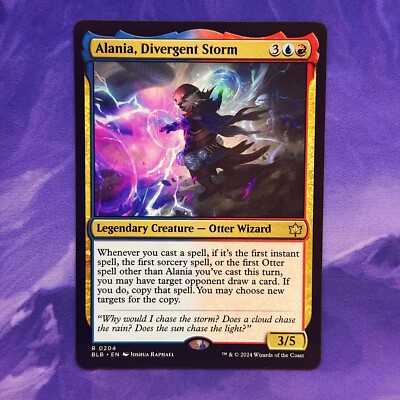 Alania, Divergent Storm 0204 BLB Bloomburrow MTG Commander Otter Wizard | eBay UK Alania, Divergent Storm 0204 BLB Bloomburrow MTG Commander Otter Wizard | eBay UK