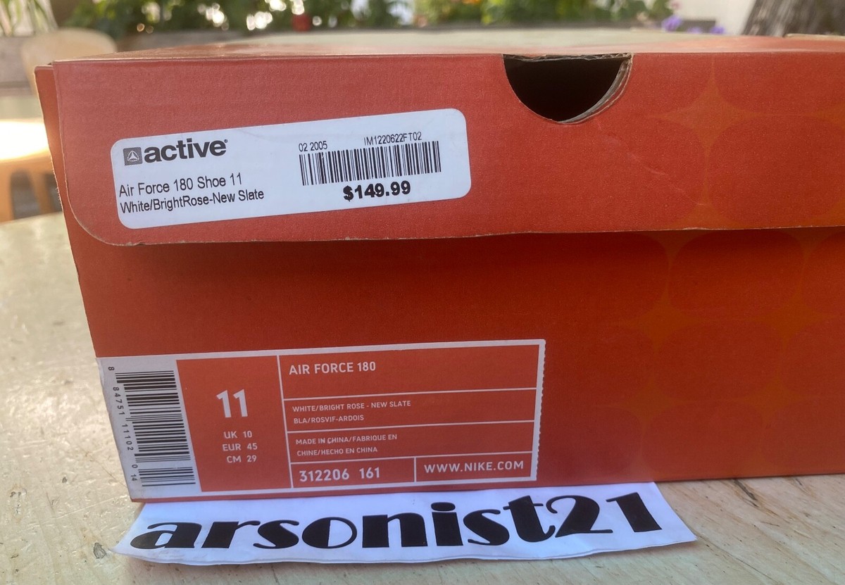 DS 2005 NIKE AIR FORCE 180 UNION CLERKS PACK 312206 161 sz US 11