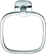 Stainless Steel Towel Ring, Wall Mounted, Polished Finish, 18/10, Rust-Resistant