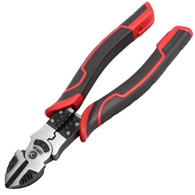 3-in-1 Diagonal Cutting Pliers, 7.5'' Multifunction Heavy Duty Side-Cutting/St...