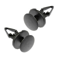 For Chevy Corvette 1990-2004 Grille Bumper Retainers Nylon Material Black