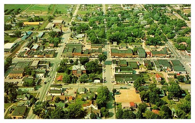 #ad #ad Postcard AERIAL VIEW SCENE Gaylord Michigan MI m 01 AR4832 $2.39