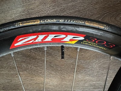 Zipp 303 Speed Weaponry Hand Laid Carbon Tubular Bike Wheels