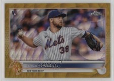 2022 Topps Chrome Gold Wave Refractor 50/50 Tylor Megill #212 mp7