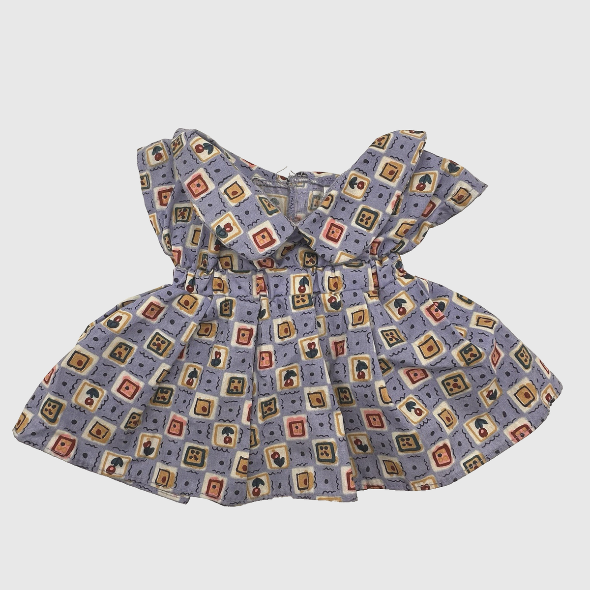 美品　ビルドアベア　チーパオ　ドレス　Build-A-Bear Workshop Build A Bear Rare Vintage Dress Blue Flower Patchwork Teddy Girl