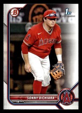 Sonny DiChiara 2022 Bowman Draft 1st RC #BD-16 Los Angeles Angels ROOKIE *004