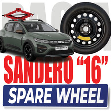 Notrad 16" Für Dacia Sandero Stepway 4-Loch Wagenheber DOT 2025 125/80R16 NEU