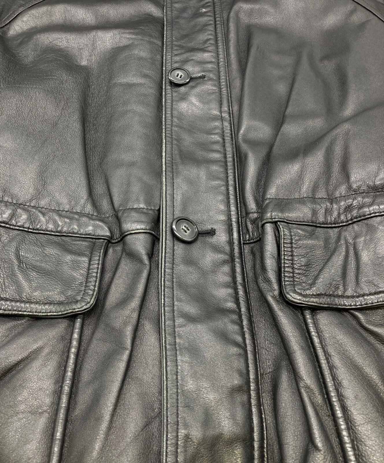 Latenta Leather Jacket Men's Size XL Black image 6